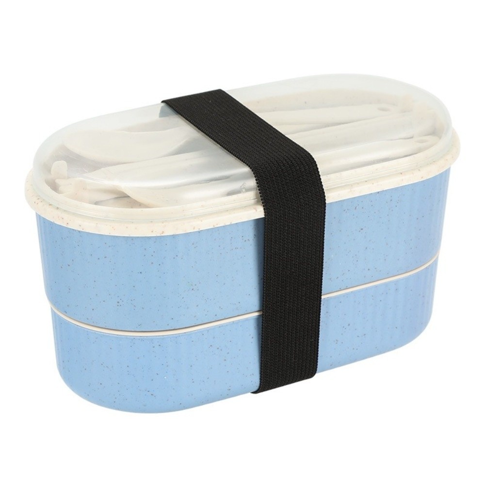 Food Storage Kits - 휴대용 이중층 도시락 고용량 전자레인지 식기
