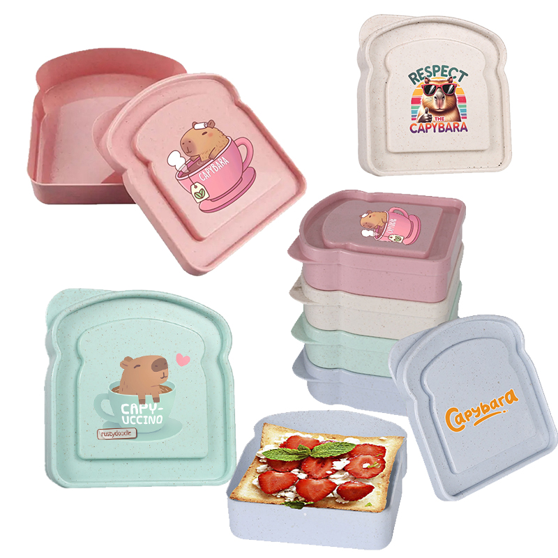 Food Storage Equipment - 카피바라 샌드위치 음식 보관 케이스 컨테이너