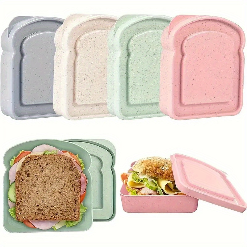 Food Storage Boxes With Lids - 1pc 도시락 상자, 샌드위치 용기, 도시락