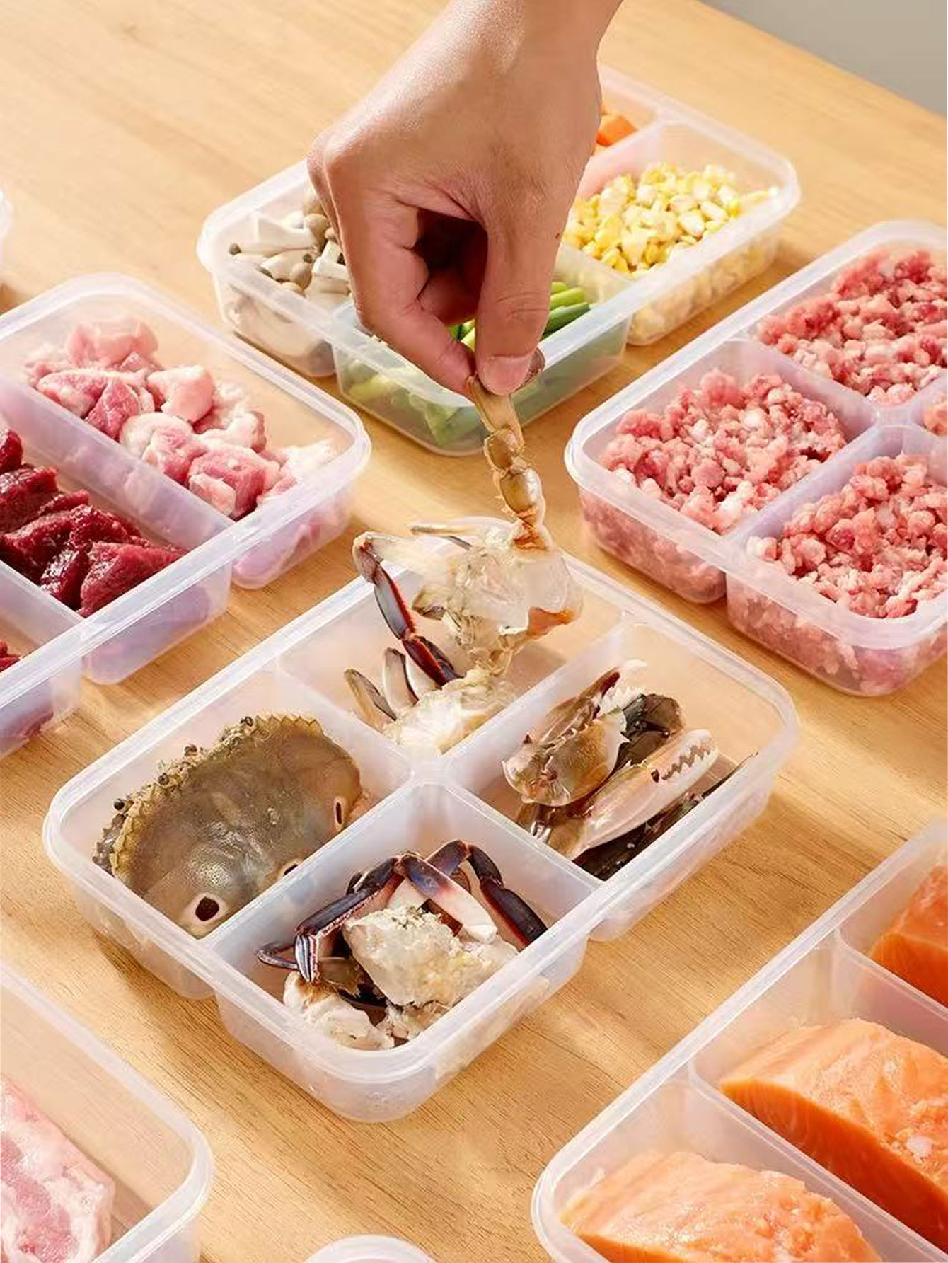 Food Storage Frozen - 냉장고 전용 냉동고 보관함(냉동육용), 식품 등급의