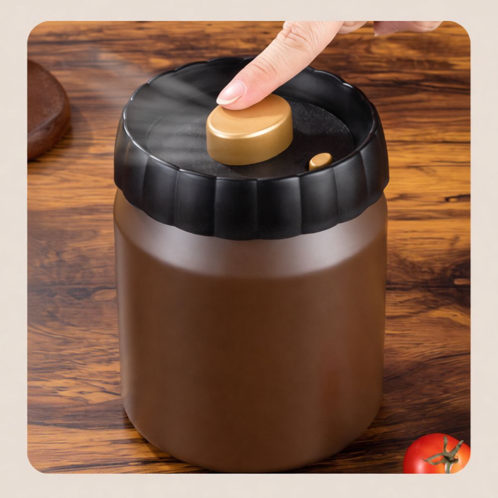 Food Storage Vacuum - 진공 밀폐 커피 원두 보관 용기,