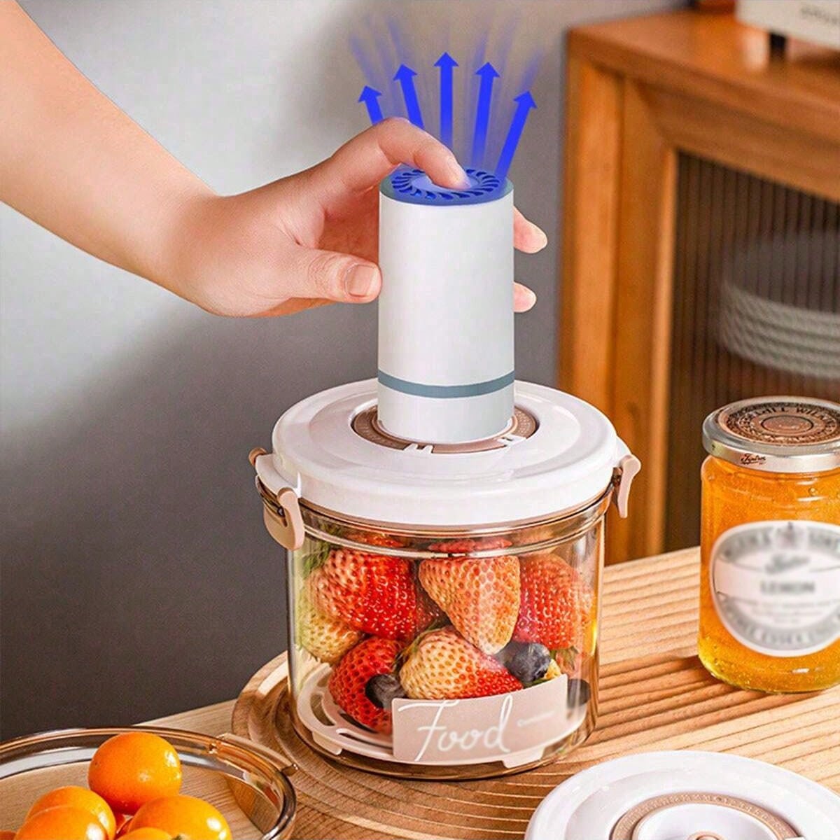 Food Storage Vacuum - 1개의 주방용 식품 등급 진공 밀봉