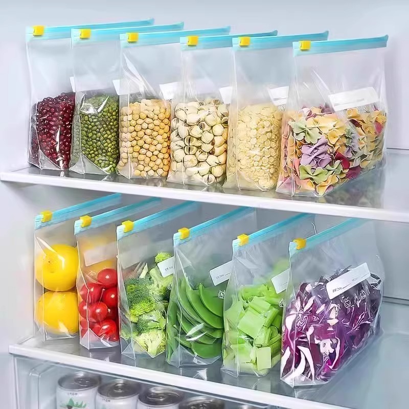 Food Storage Ziploc Bags - 지퍼 잠금 식품 보관 가방, 냉장고용