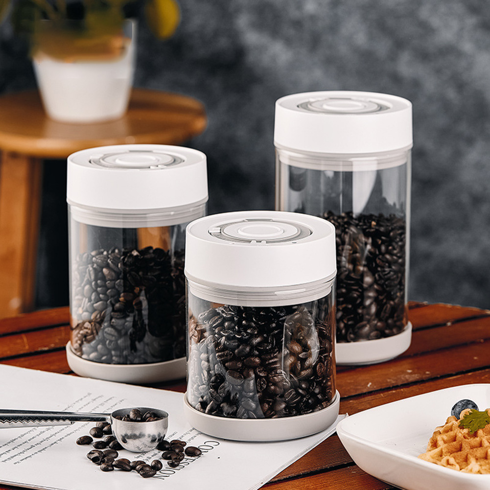 Food Storage Equipment - 주방 습기 방지 유리 커피콩 항아리