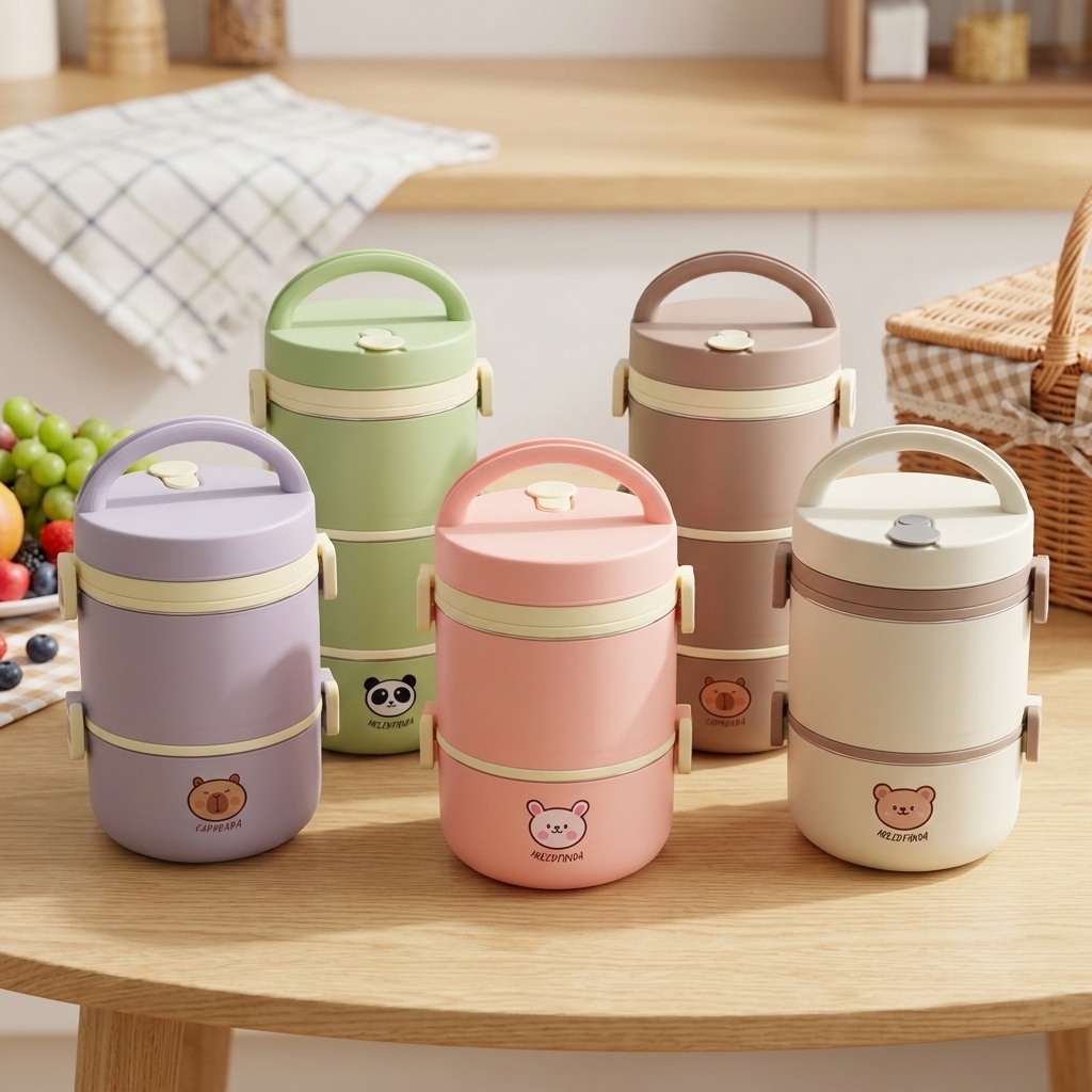 Food Storage Kits - 304 스테인리스 스틸 보온 도시락 세트