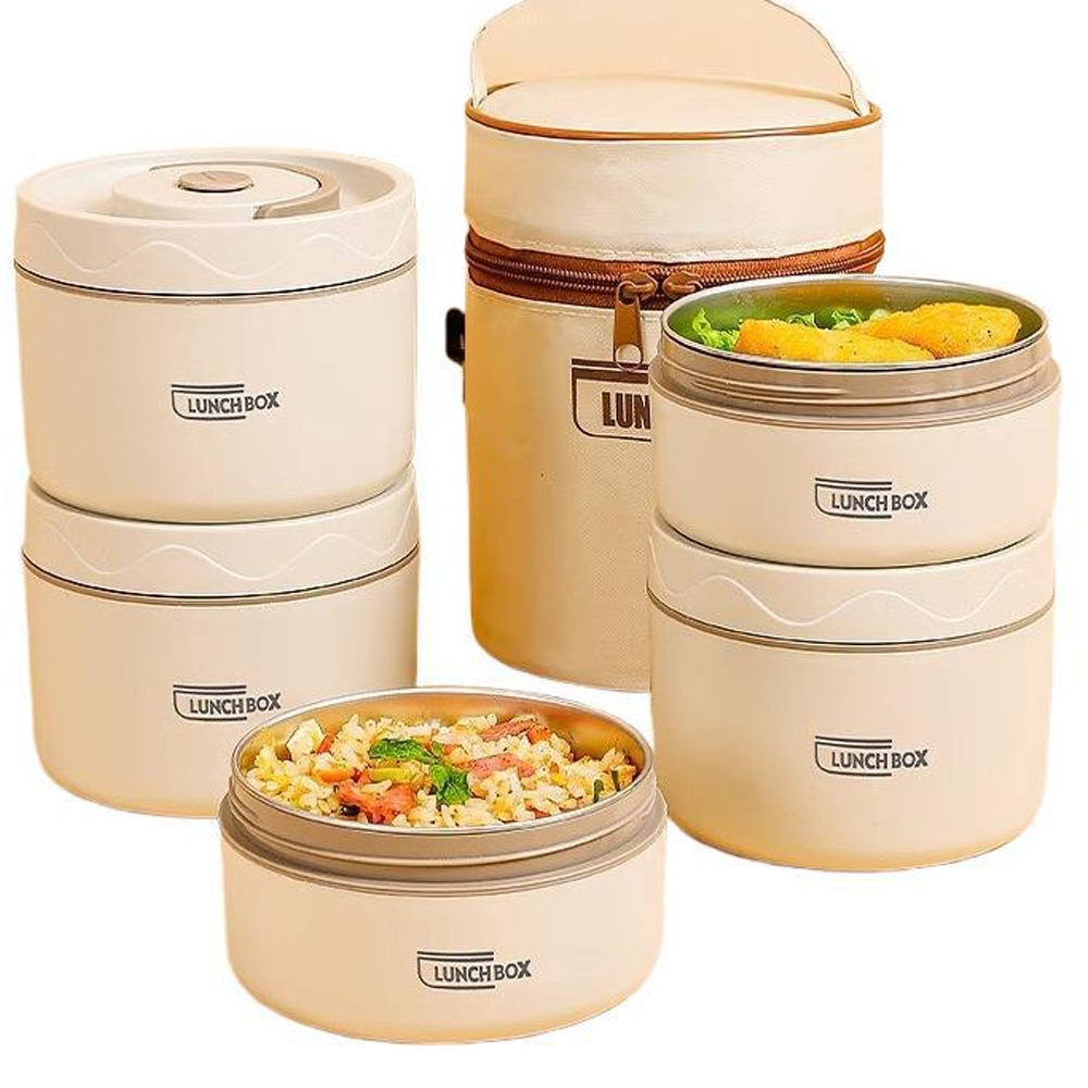 Food Storage Kits - 3개 세트 보온 도시락통 304 스테인리스