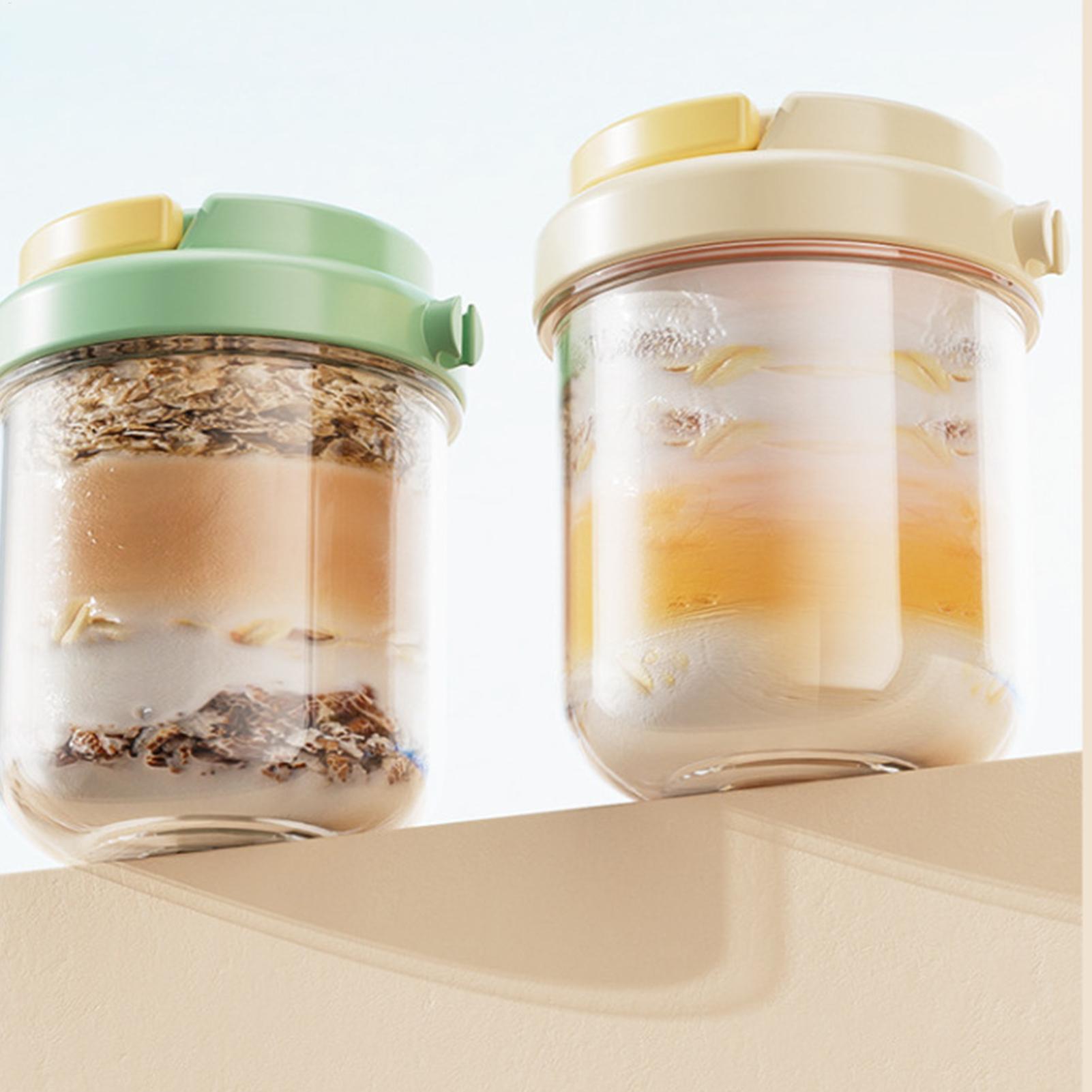 뚜껑이 있는 유리병 400ml 밀폐형 누수 방지 아침식 - Airtight Cereal Jar 리뷰 및 가격