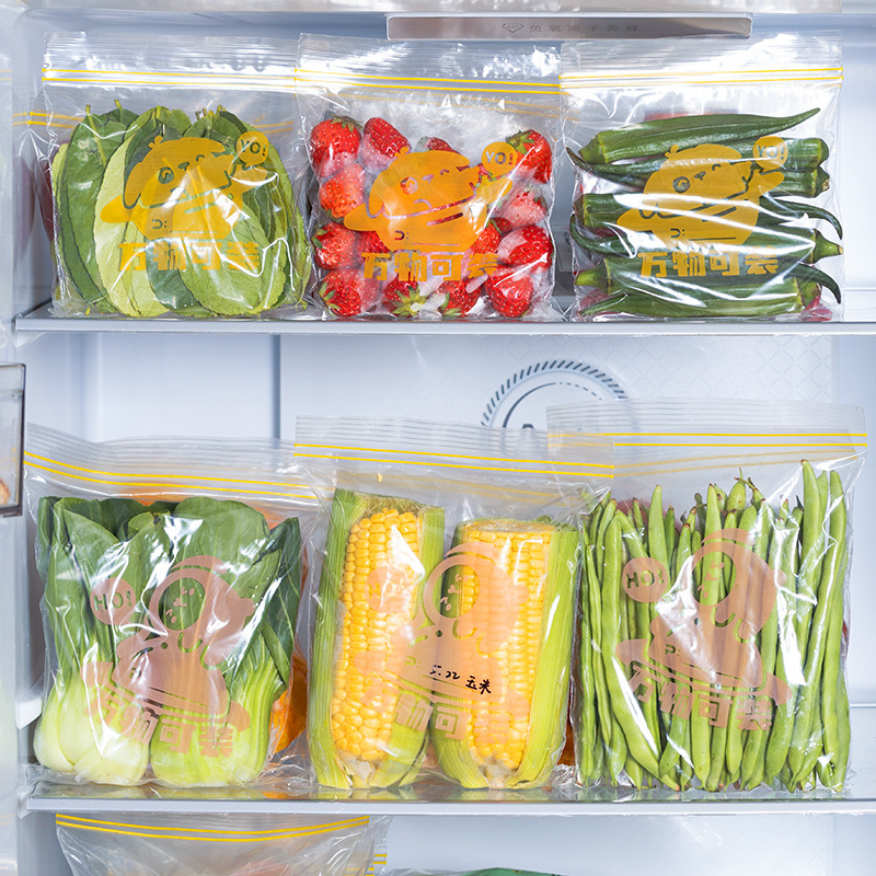 재사용 가능한 지퍼락 백 식품 등급 투명 보관 백 냉장 - Food Storage Ziploc Bags 리뷰 및 가격