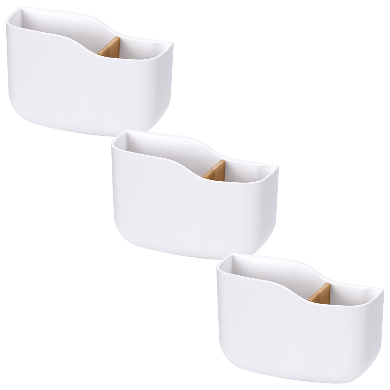 3개 세트, 벽걸이형 리모컨 정리대, 접착식, 드릴 불 - Food Storage Boxes 리뷰 및 가격