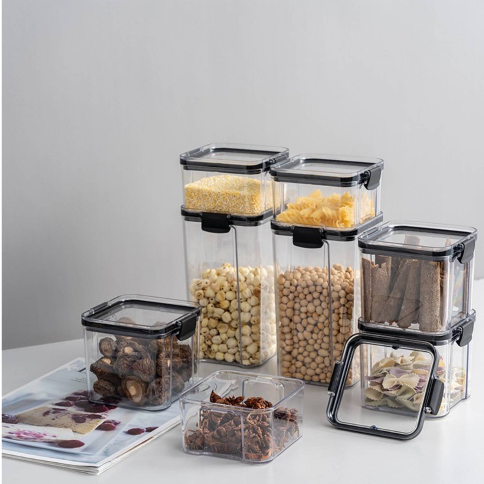 밀폐 식품 보관 용기, 습기 방지 밀봉 곡물 보관함,  - Food Storage Airtight 리뷰 및 가격