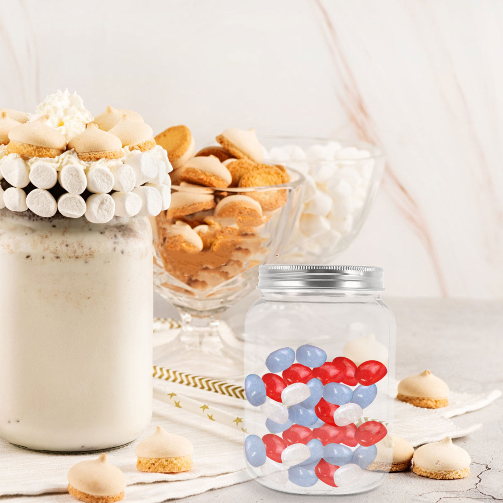 투명한 플라스틱 용기 4개 세트, 밀폐력이 뛰어난 알루 - Airtight Cereal Jar 리뷰 및 가격