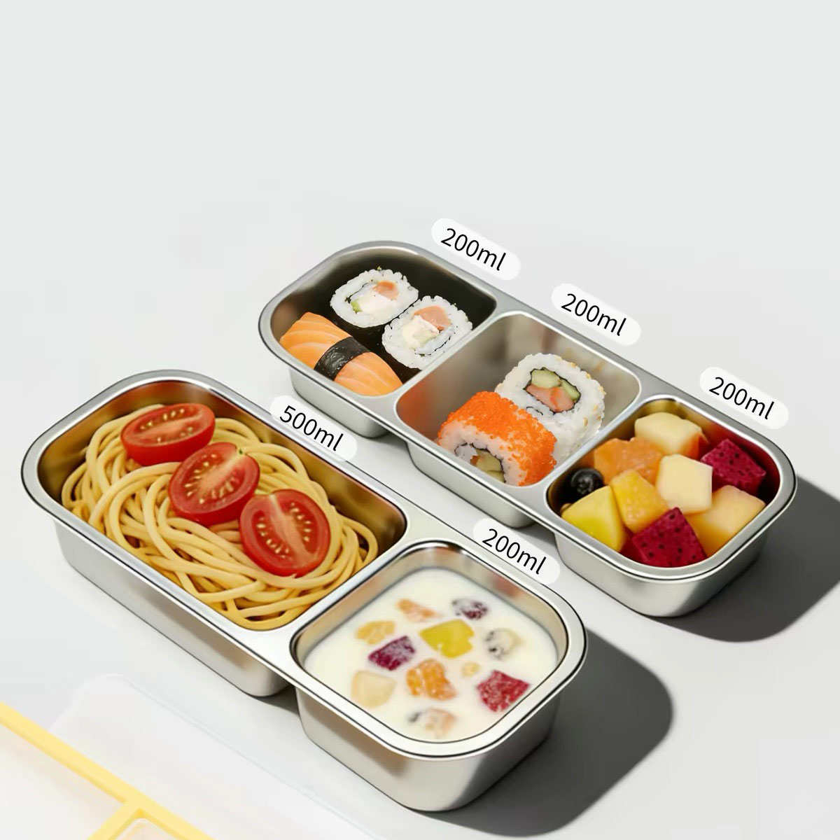 스테인리스 스틸 뚜껑 있는 식품 보관 용기, 식품 등급 - Food Storage Equipment 리뷰 및 가격