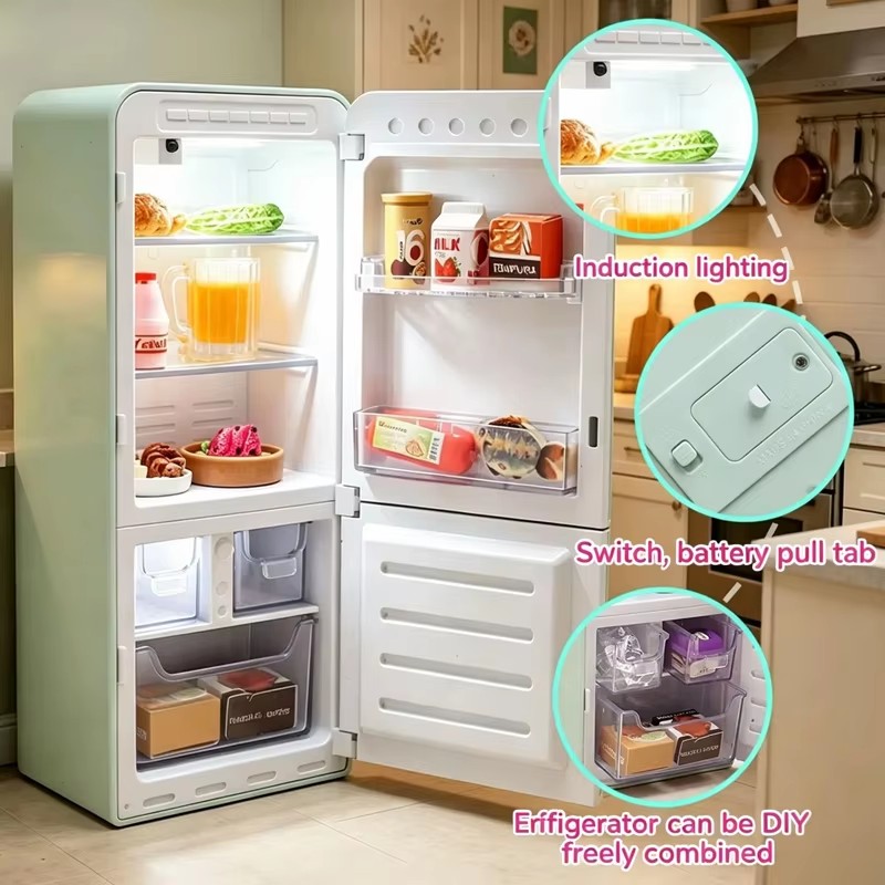4색 미니 냉장고 블라인드 박스 장난감 세트 |   랜 - Food Storage Kits 리뷰 및 가격