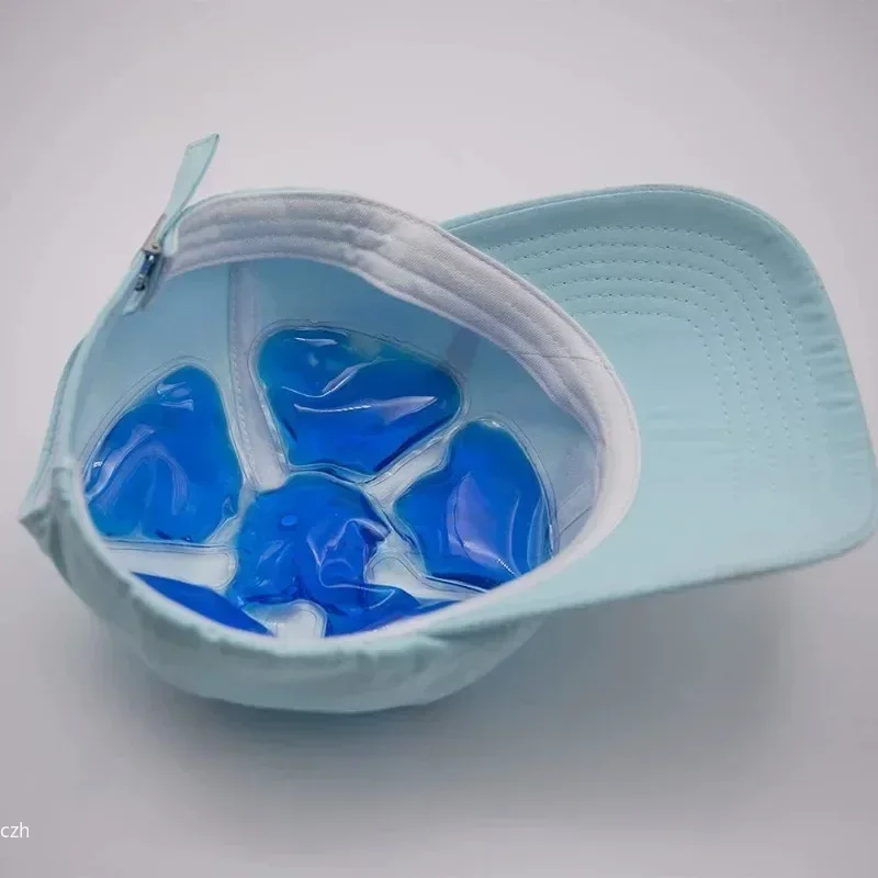 블루 PVC 젤 아이스팩 - 헬멧 및 모자용 조절 가능 - Cold Pack Ice Gel 리뷰 및 가격
