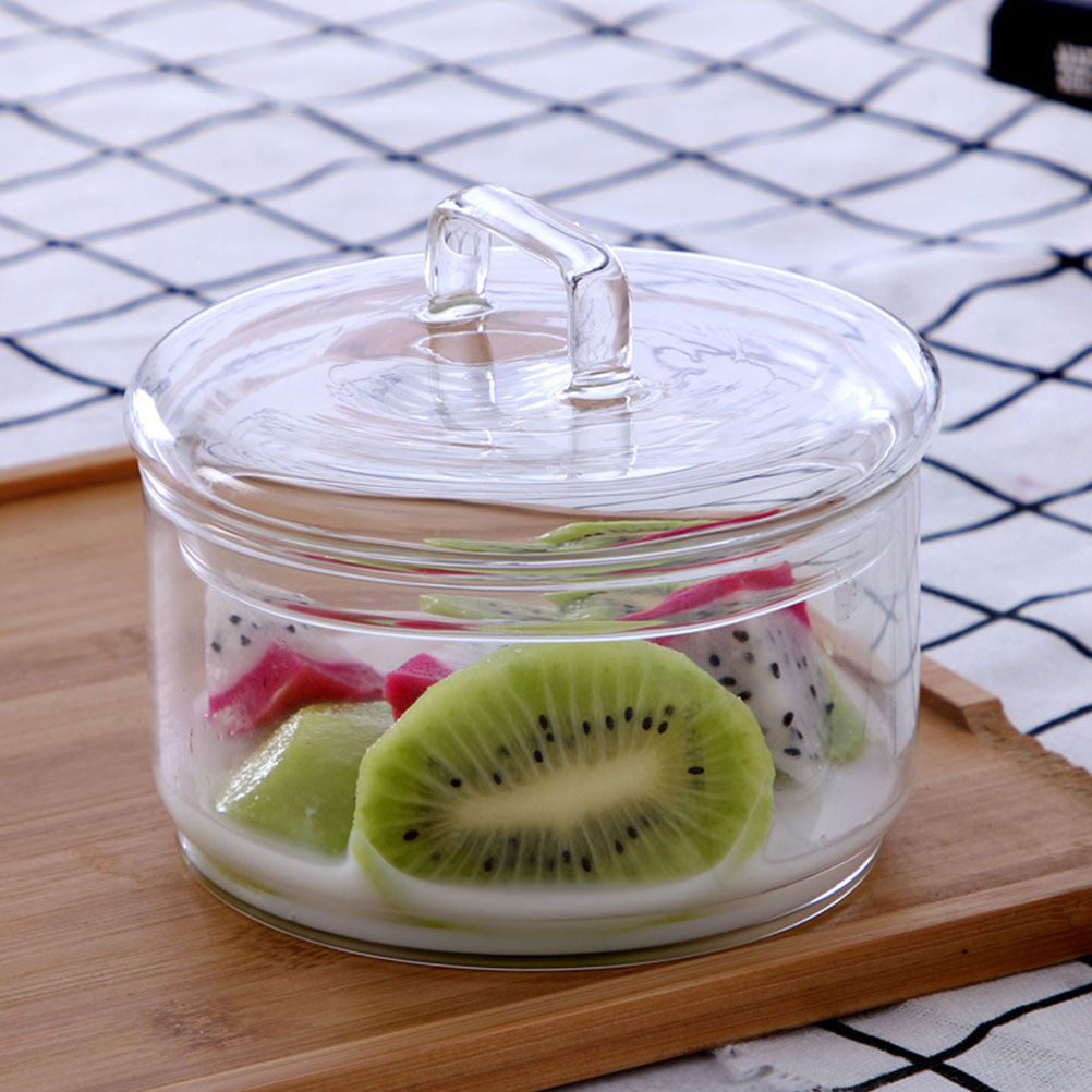 1세트 투명 유리 보관 용기, 샐러드 서빙 용기, 쌓아 - Food Storage Refrigerator 리뷰 및 가격