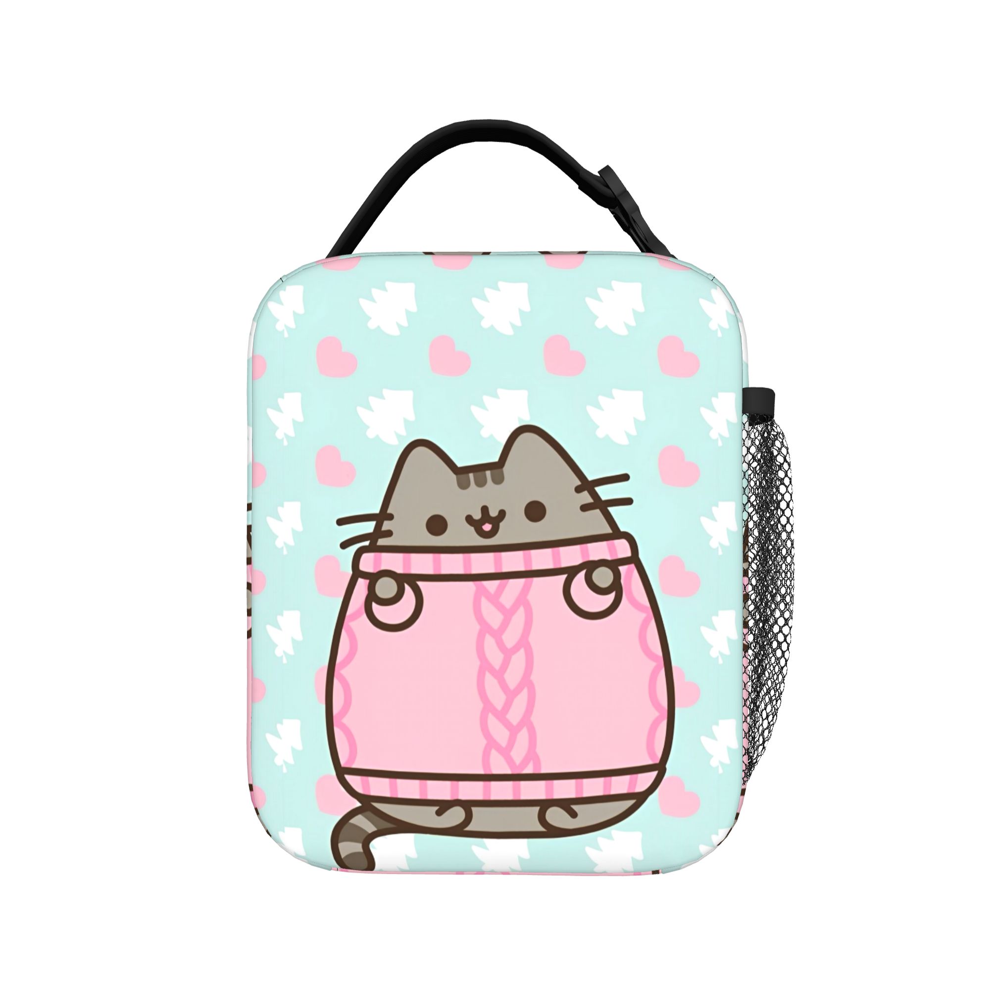 귀여운 고양이 절연 점심 가방 휴대용 P-Pusheen - Food Storage Hot 리뷰 및 가격