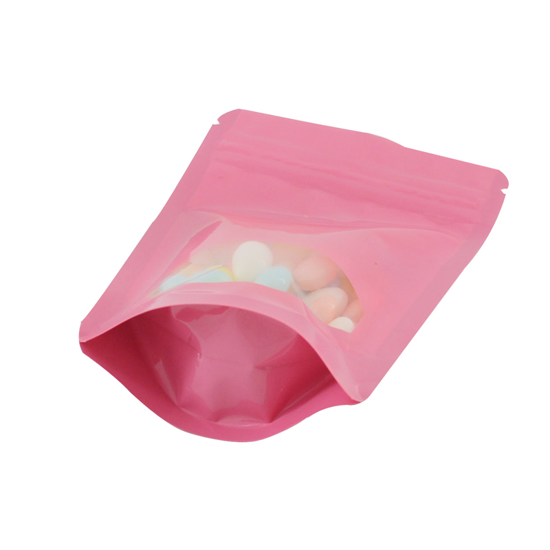 100 Pcs 컬러 알루미늄 호일 스탠드 업 스낵 보관 - Food Storage Ziploc Bags 리뷰 및 가격