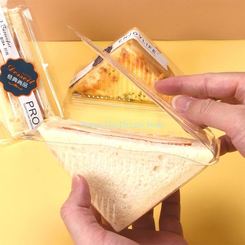 Y88C 100개 PET 샌드위치 보관 용기 팩 식품  - Food Storage Safe 리뷰 및 가격