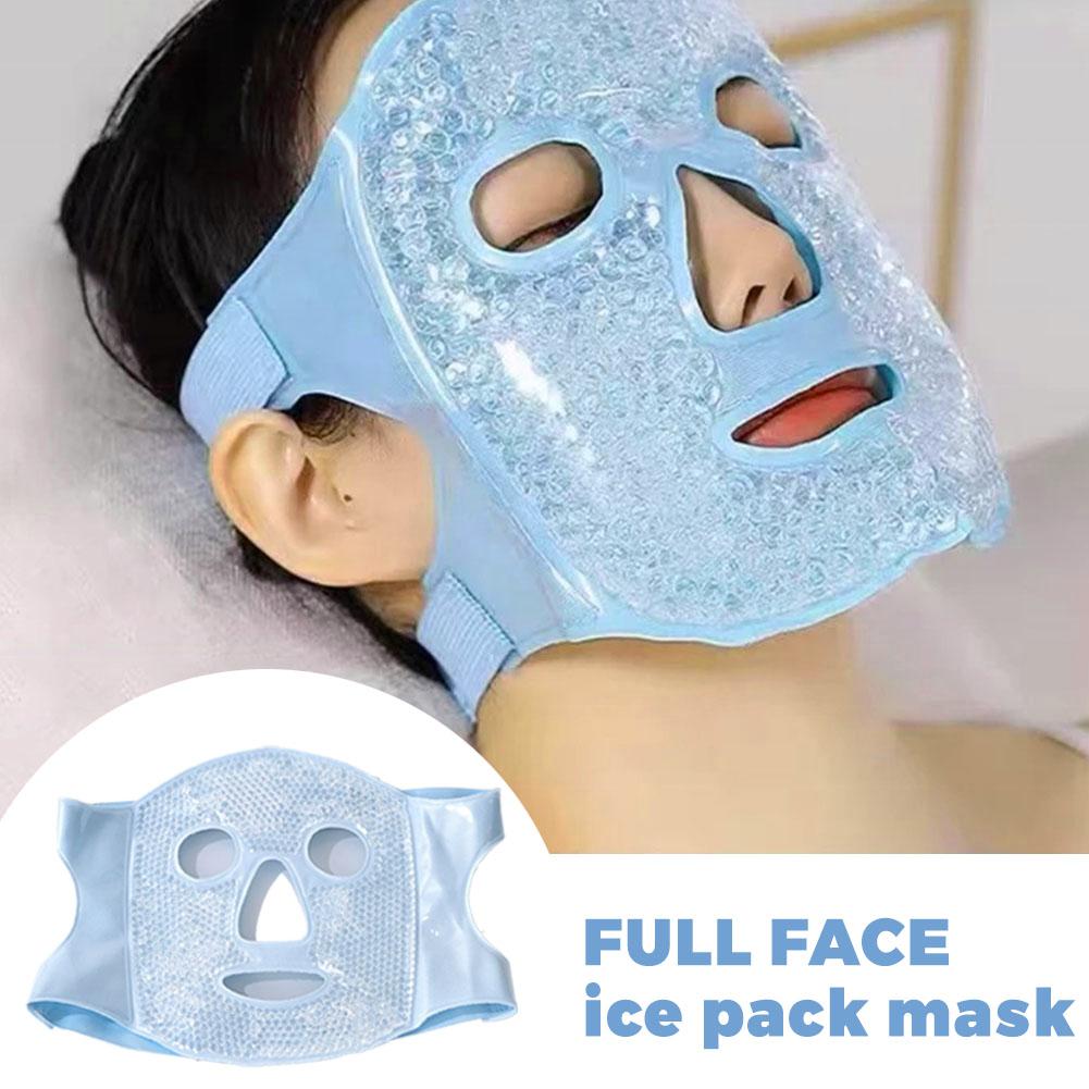 페이스 쿨링 마스크 젤 아이 마스크 아이스팩 얼굴/눈/ - Cold Pack Ice Gel 리뷰 및 가격