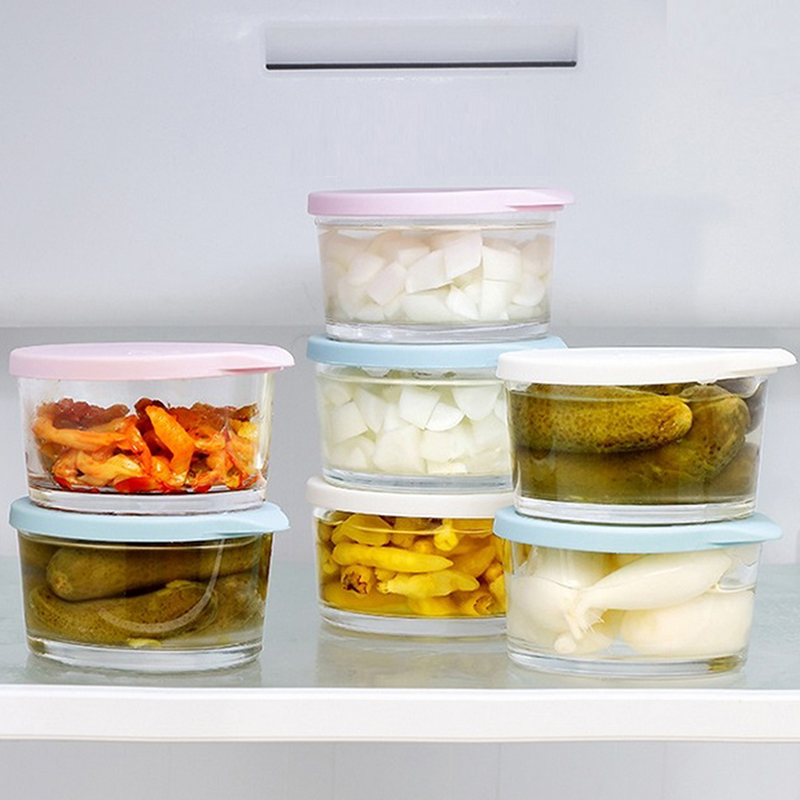 ● 전자레인지 사용 가능 원형 식품 보관 용기 고붕규산 - Food Storage Safe 리뷰 및 가격