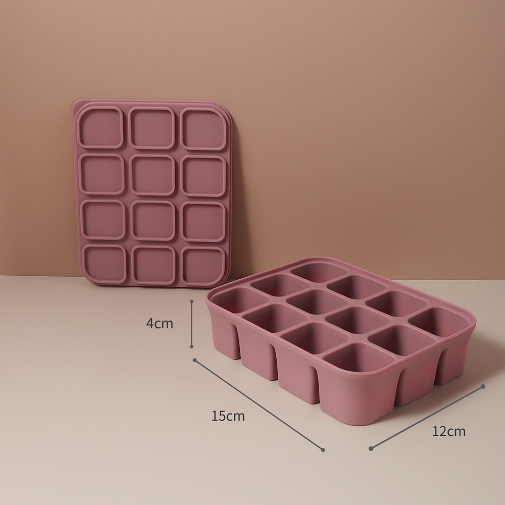 맞춤형 아기 음식 냉동 트레이, 이름이 새겨진 12칸  - Food Storage Name 리뷰 및 가격