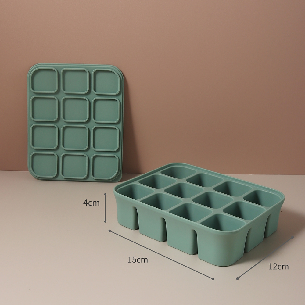 맞춤형 아기 음식 냉동 트레이, 이름이 새겨진 12칸  - Food Storage Name 리뷰 및 가격