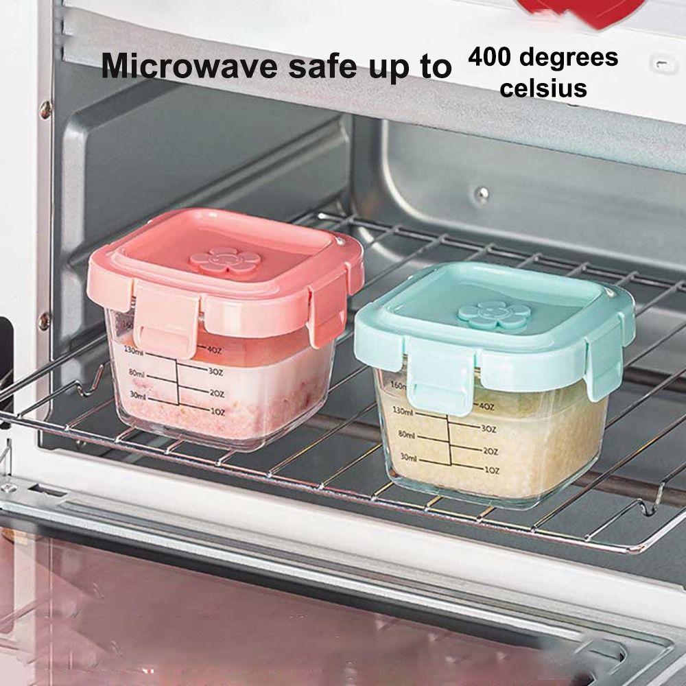 항아리 전자 레인지 안전 유아용 유리 식품 보관함, 냉 - Food Storage Frozen 리뷰 및 가격