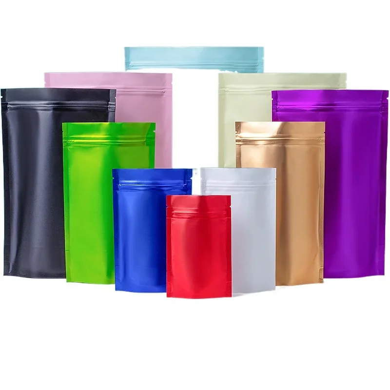 100pcs 사용자 정의 매트 완료 씨앗 포장 가방 플 - Food Storage Ziploc Bags 리뷰 및 가격