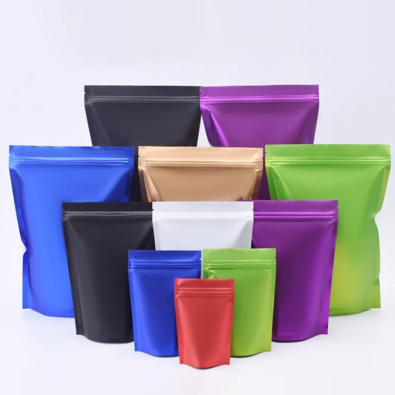 100pcs 사용자 정의 매트 완료 씨앗 포장 가방 플 - Food Storage Ziploc Bags 리뷰 및 가격