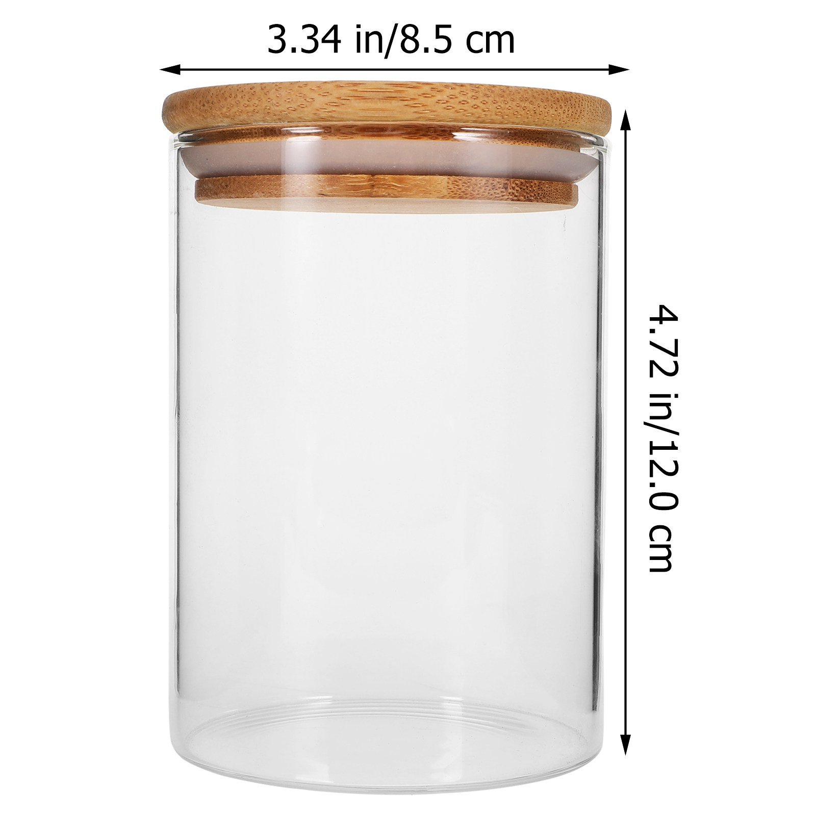 3개 세트, 밀폐 유리 용기, 주방용 보관 용기, 대용 - Airtight Cereal Jar 리뷰 및 가격