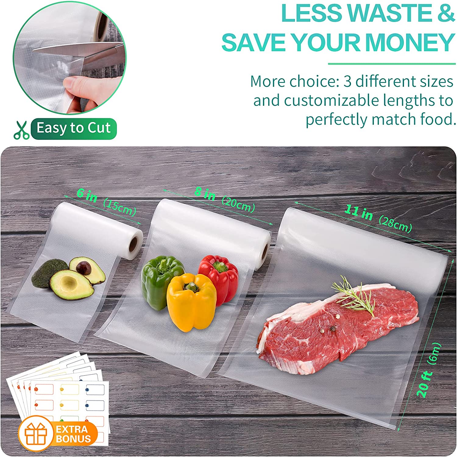 진공 식품 포장용 주방 가방 진공 밀봉 가방 수비드 보 - Food Storage Vacuum 리뷰 및 가격