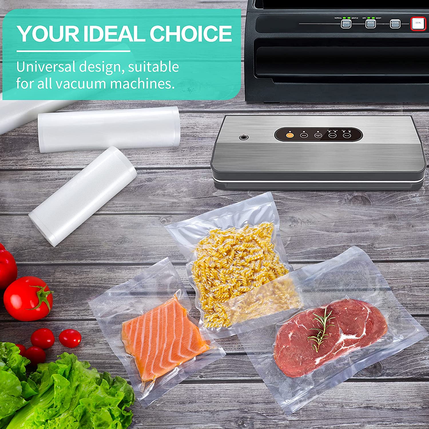 진공 식품 포장용 주방 가방 진공 밀봉 가방 수비드 보 - Food Storage Vacuum 리뷰 및 가격