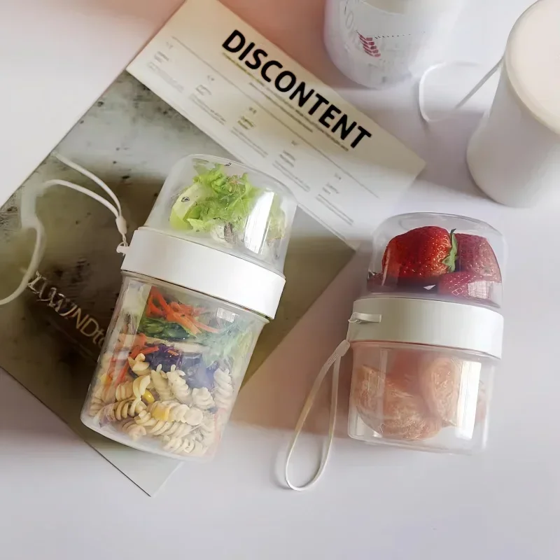 아침식사 오트밀 시리얼 견과류 요거트 샐러드 컵 밀폐용 - Food Storage Kits 리뷰 및 가격
