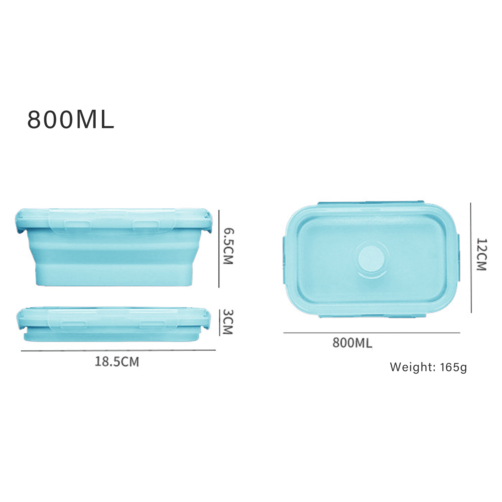 실리콘 도시락통 식품 등급 접이식 용기 전자레인지 사용 - Food Storage Safe 리뷰 및 가격