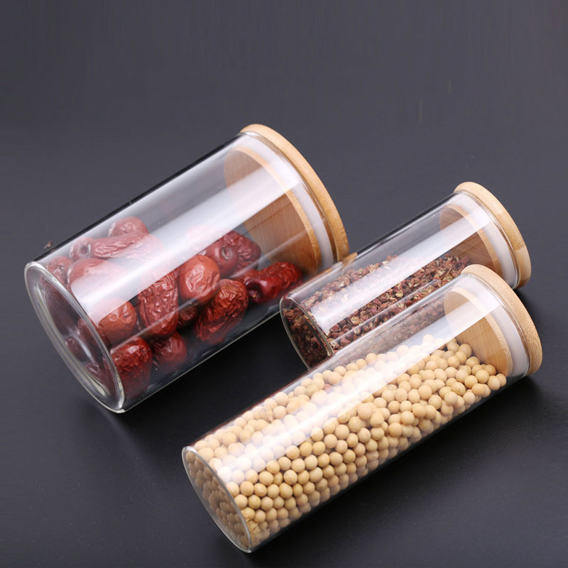 밀폐 대나무 뚜껑이 있는 유리 식품 저장 항아리, 커피 - Airtight Cereal Jar 리뷰 및 가격