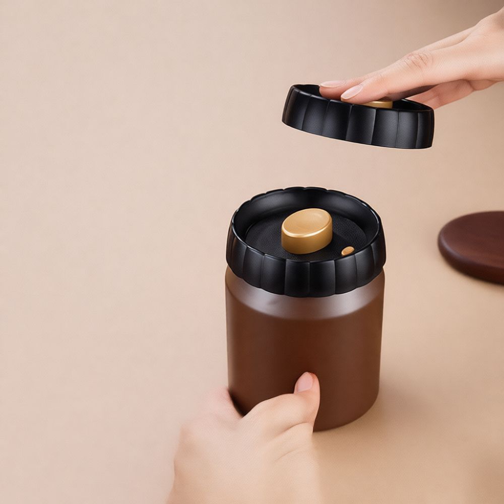 진공 밀폐 커피 원두 보관 용기, 304 스테인리스 스 - Food Storage Vacuum 리뷰 및 가격