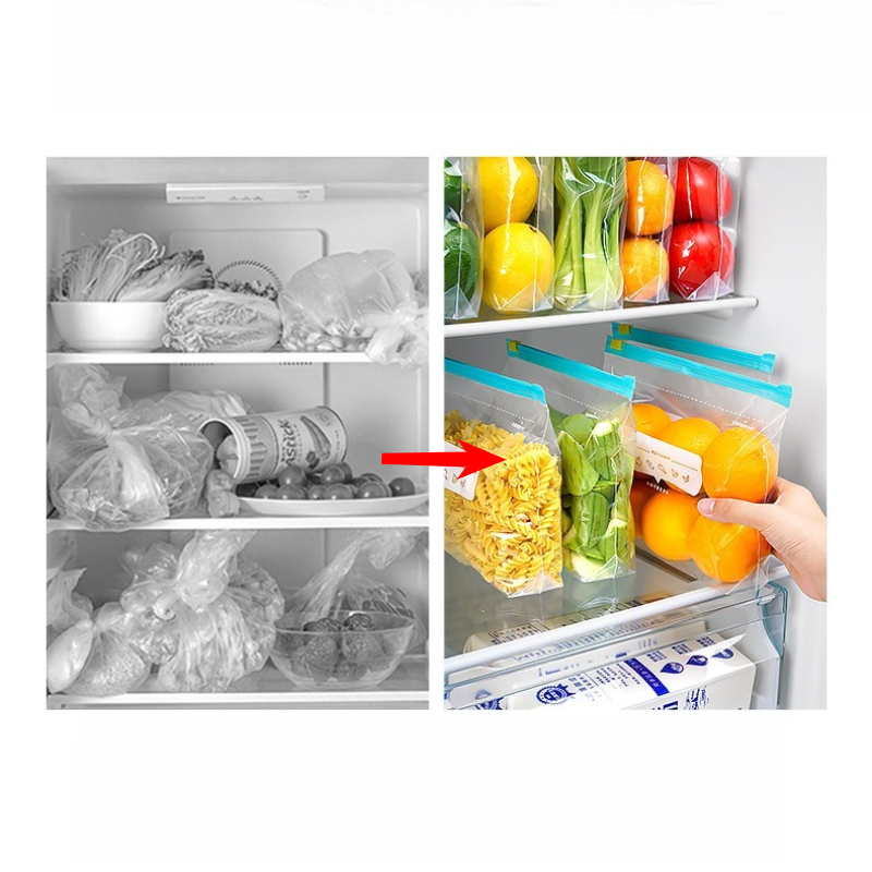 지퍼 잠금 식품 보관 가방, 냉장고용 두꺼운 냉동고 가 - Food Storage Ziploc Bags 리뷰 및 가격