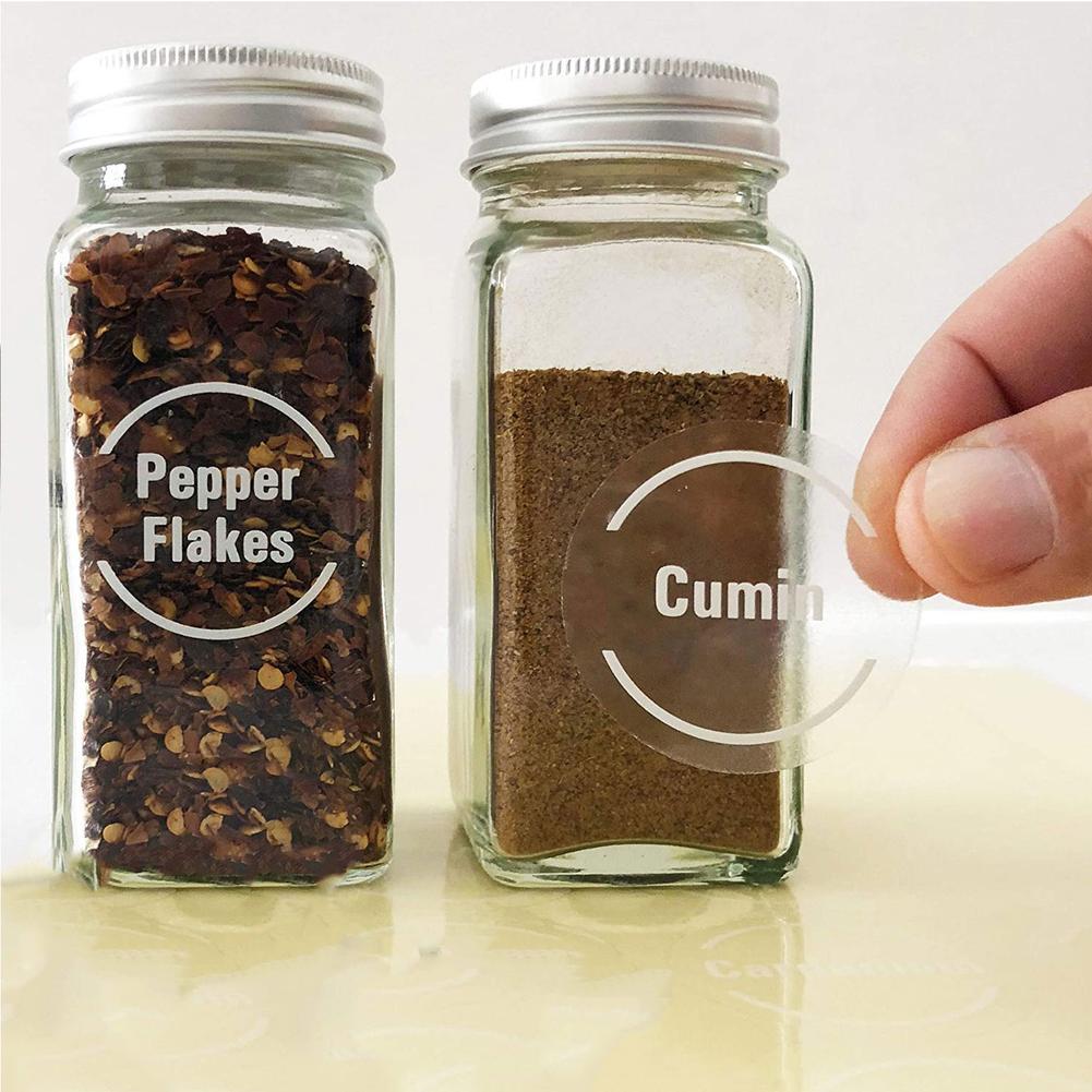 144개/세트 투명 양념통 보관 라벨 주방 용기 정리용 - Food Storage Name 리뷰 및 가격