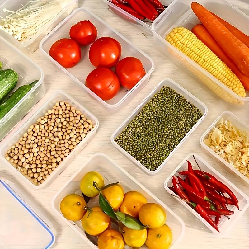 8Pcs 용기 4개 뚜껑 4개 세트 주방 밀폐용기 플라 - Food Storage Equipment 리뷰 및 가격