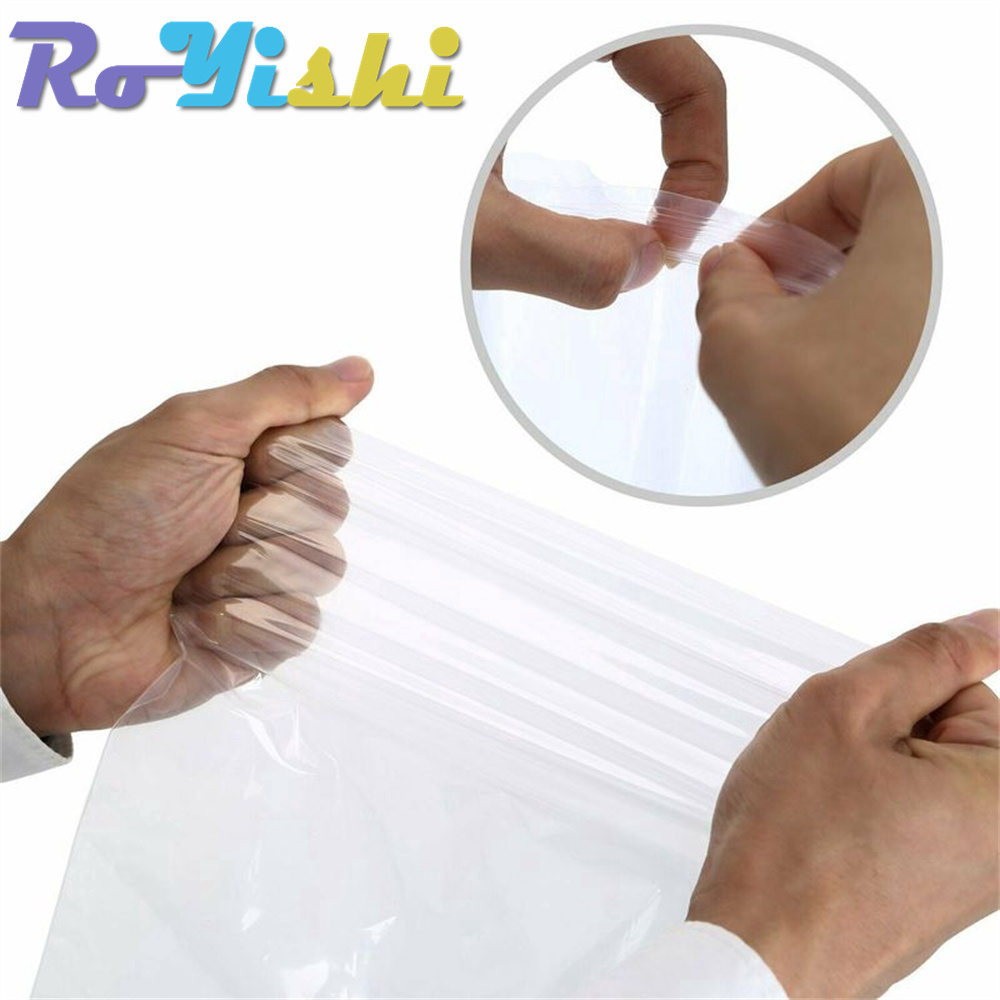 100 개/갑 5-12 와이어 셀프 씰 투명 플라스틱  - Food Storage Ziploc Bags 리뷰 및 가격