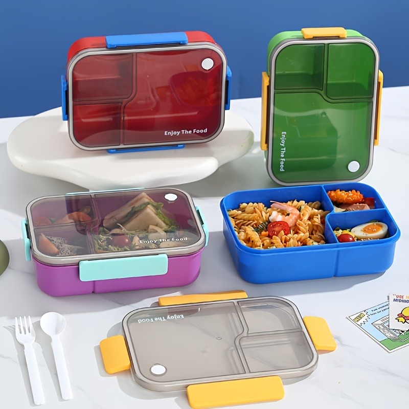 색상이 변하지 않는 누수 방지 도시락, 다중 칸막이 식 - Food Storage Kits 리뷰 및 가격