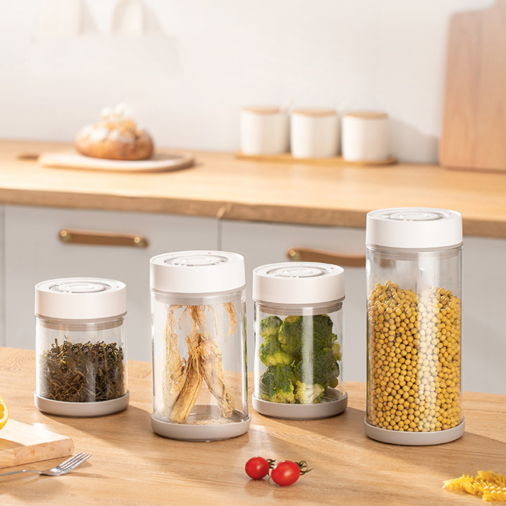 주방 습기 방지 유리 커피콩 항아리 자동 지능형 진공  - Food Storage Equipment 리뷰 및 가격