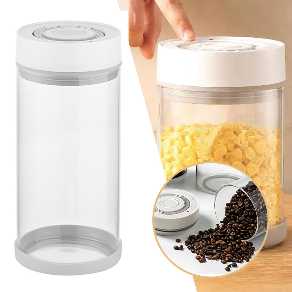 주방 습기 방지 유리 커피콩 항아리 자동 지능형 진공  - Food Storage Equipment 리뷰 및 가격