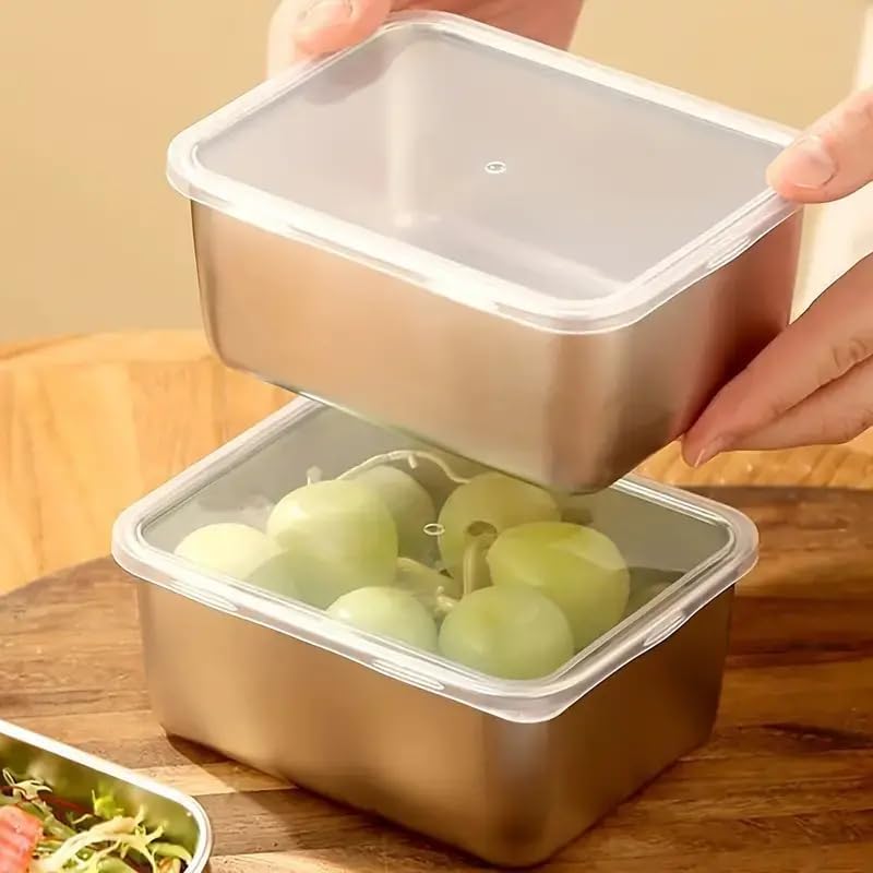 스테인리스 스틸 식품 보관 용기 - Food Storage Boxes With Lids 리뷰 및 가격