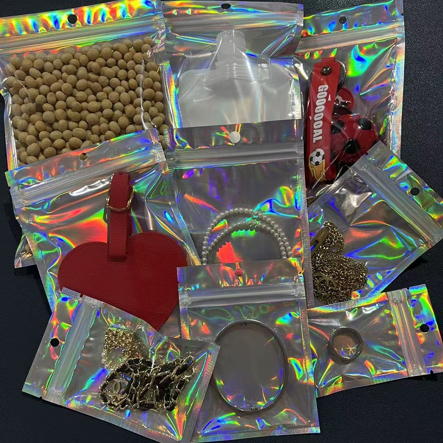 100pcs 냄새 증거 가방 Mylar 홀로그램 Res - Food Storage Ziploc Bags 리뷰 및 가격