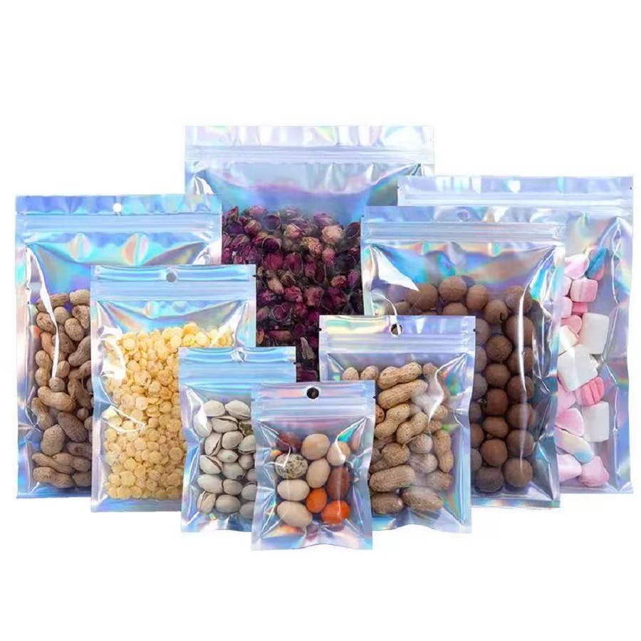 100pcs 냄새 증거 가방 Mylar 홀로그램 Res - Food Storage Ziploc Bags 리뷰 및 가격