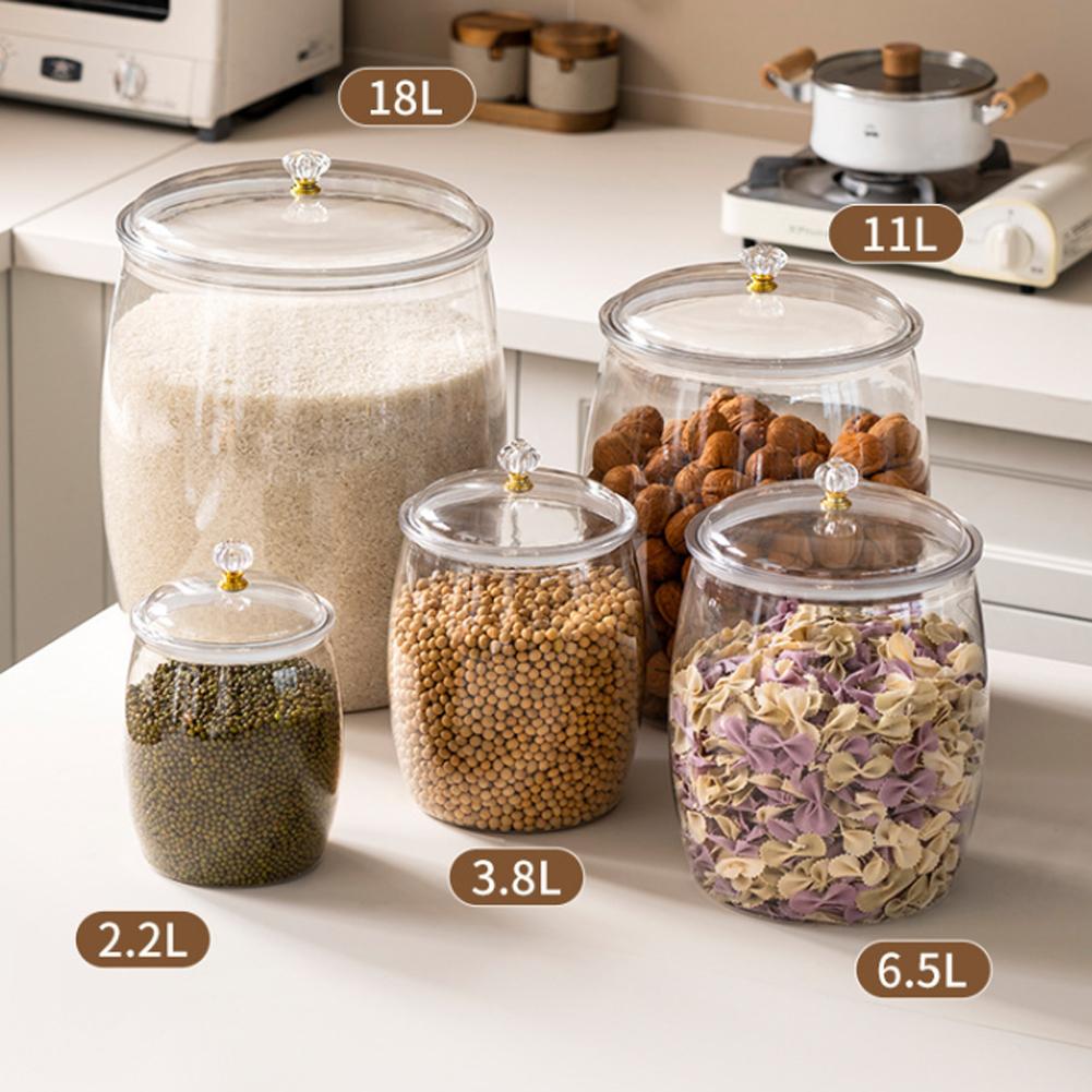 대형 투명 플라스틱 밀폐 용기, 쿠키, 사탕, 스낵,  - Food Storage Airtight 리뷰 및 가격