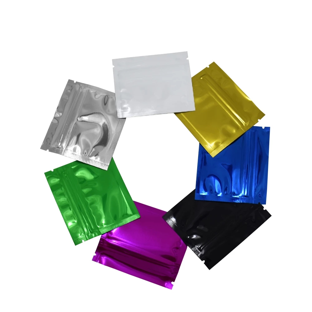다채로운 광택 알루미늄 호일 지퍼 잠금 가방, 찢어진  - Food Storage Ziploc Bags 리뷰 및 가격