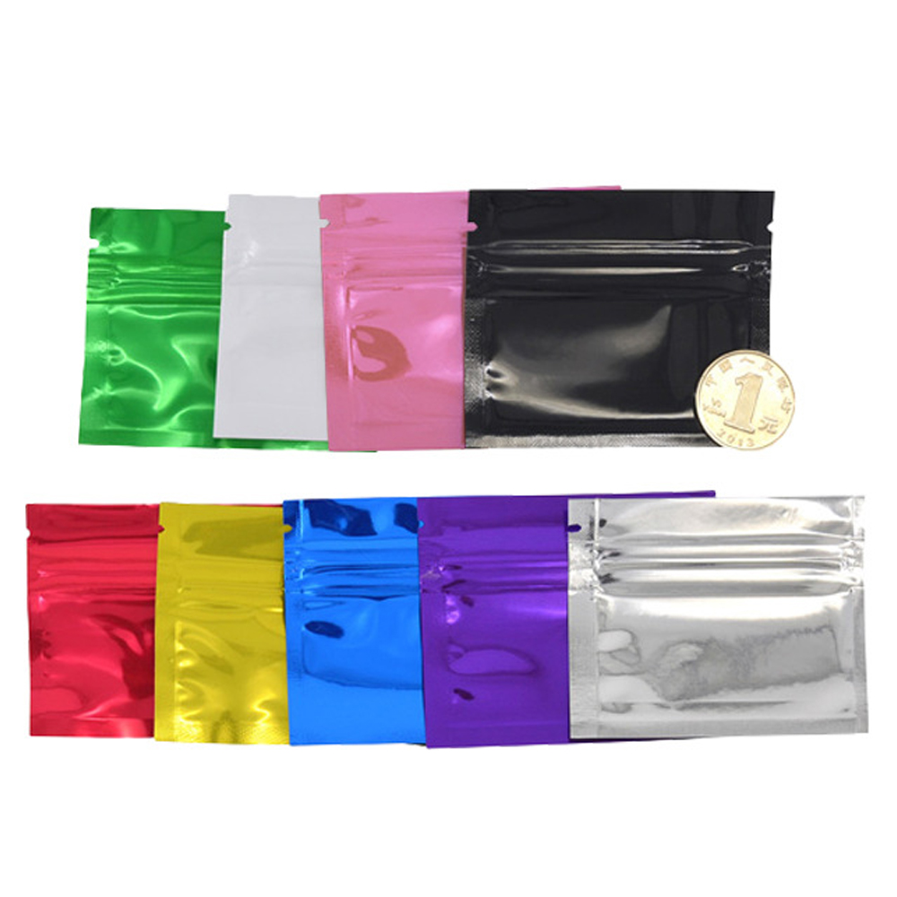 다채로운 광택 알루미늄 호일 지퍼 잠금 가방, 찢어진  - Food Storage Ziploc Bags 리뷰 및 가격