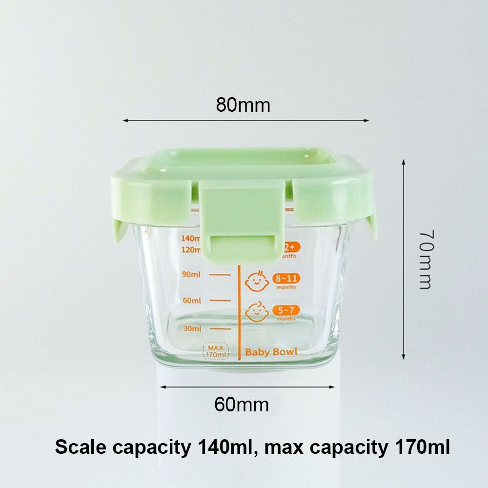 새로운 170ml 식품 보관 용기 냉동 및 전자레인지  - Food Storage Frozen 리뷰 및 가격